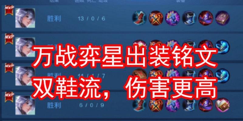 奕星新手最强出装攻略（成为无敌剑客，从装备开始征战）