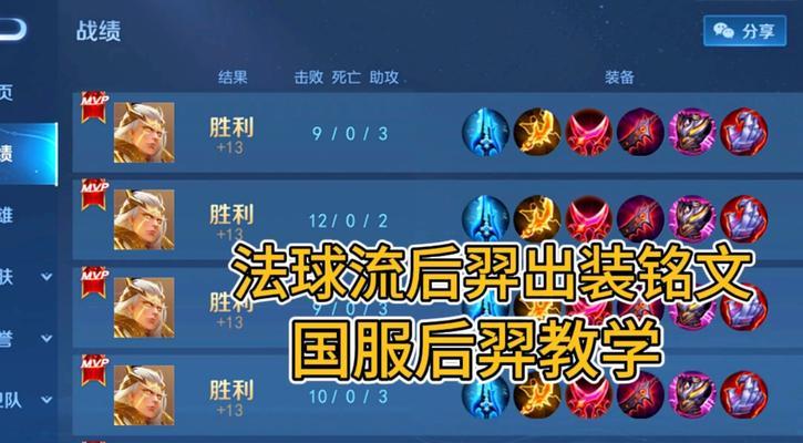 虞姬法球出装攻略大全（完美掌握虞姬，法球出装攻略一网打尽）